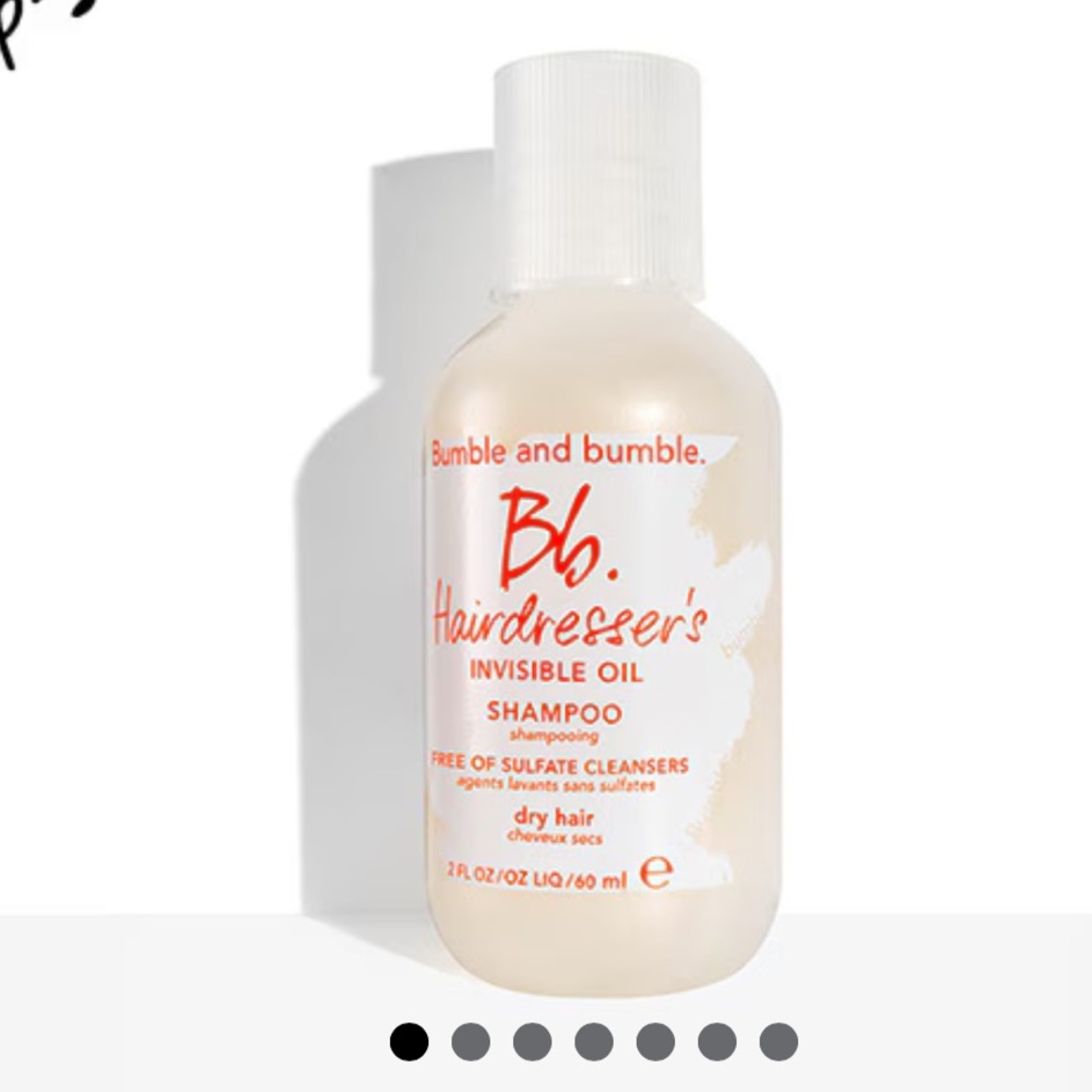 NEW TRAVEL SIZE BUMBLE AND BUMBLE HAIRDRESSER’S INVISIBLE OIL SHAMPOO 60ml